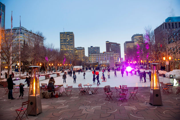 Schaatsen in Edmonton