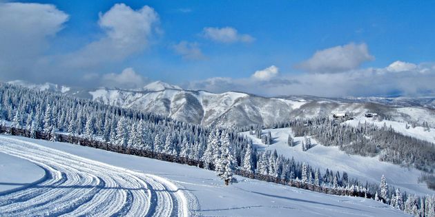 Wintersport in Aspen doe je met dit fantastische uitzicht