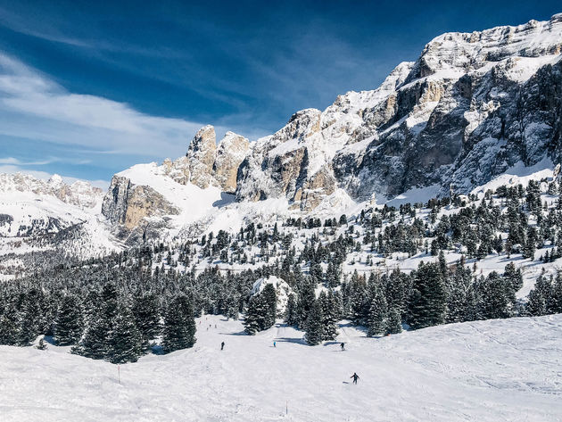 Maar ook tijdens het ski\u00ebn is het uitzicht schitterend