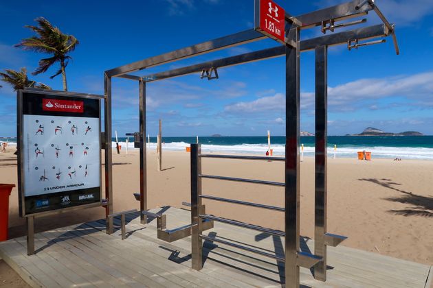 Doe een workout op het strand in Rio!