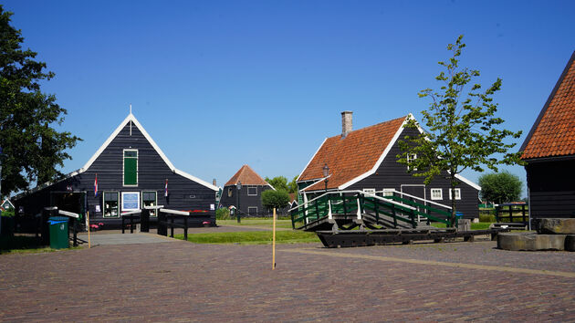 De kenmerkende huisjes van de Zaanstreek