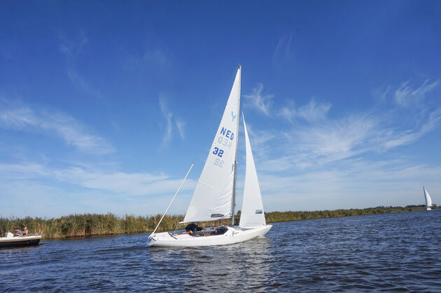 Zeilfanaten kunnen hun hart ophalen op de Grouster wateren