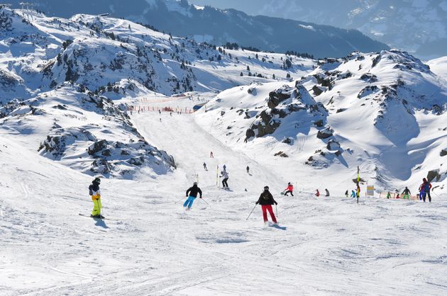 Ski\u00ebn is zo fijn als de zon schijnt!