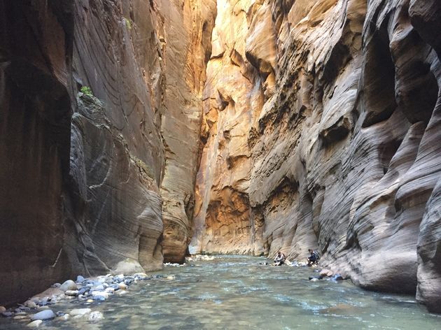 The narrows in Zion National Park