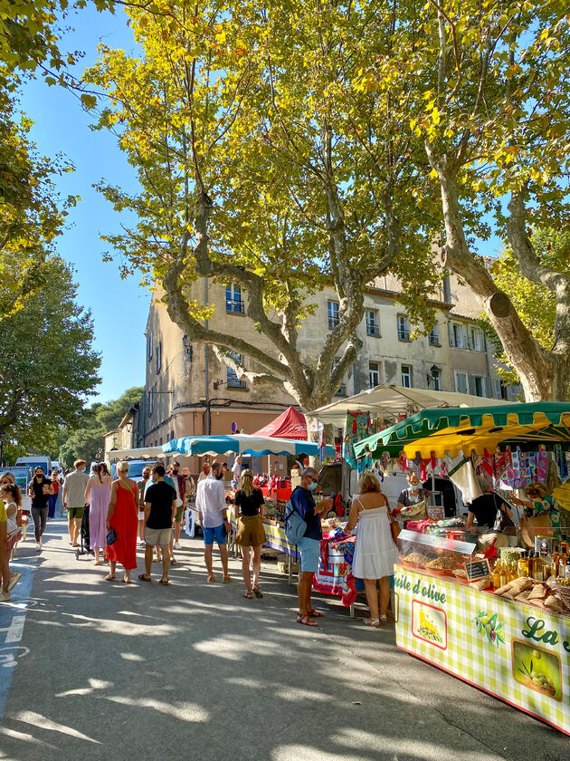 De markt van Saint-Tropez is de allerleukste  Franse markt!