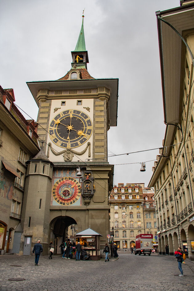 De Zytglogge in Bern is een historische middeleeuwse klokkentoren