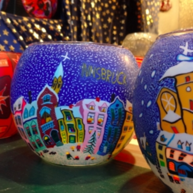 Glühwein, muziek en gezelligheid op de kerstmarkt in Innsbruck